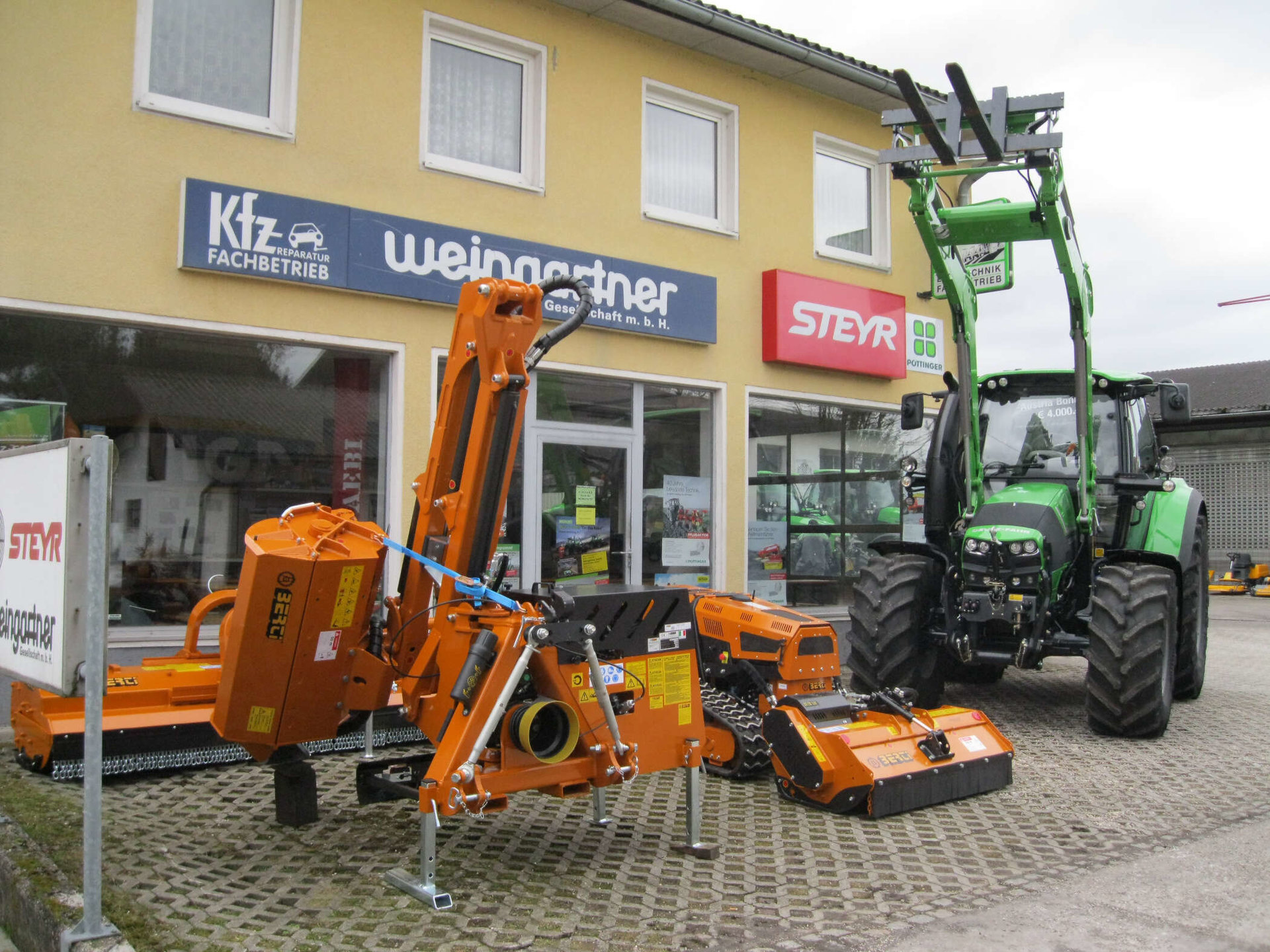 Weingartner Landmaschinen & Kfz, Werkstatt Eberstalzell
